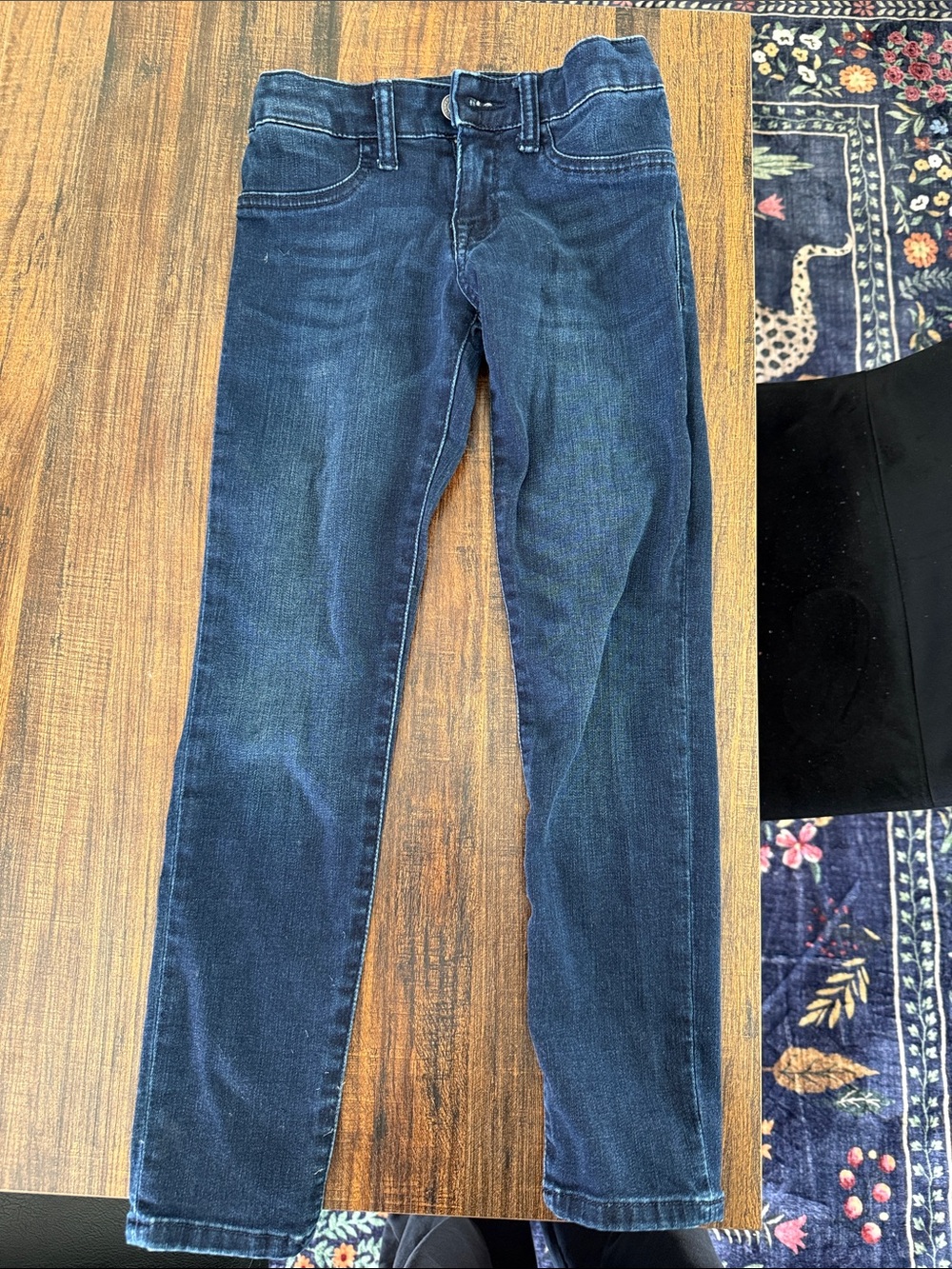 Ralph Lauren Slim Fit Jeans in Dark Blue Denim